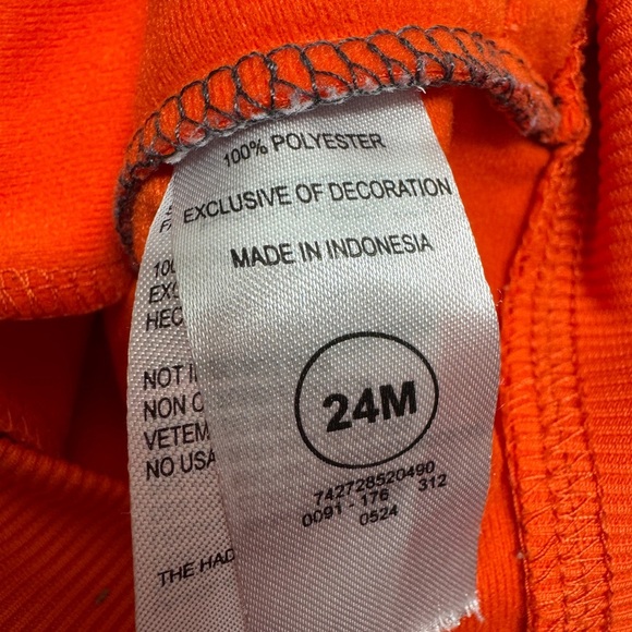 Nike Colorblock Track Jacket | Size 24M 🧡⚪️⚫️ - Picture 4 of 8